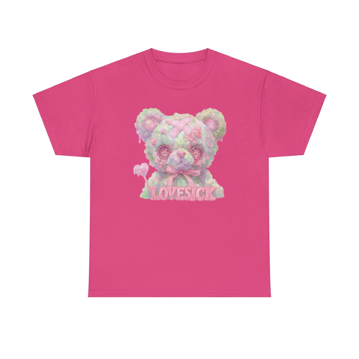 Lovesick Bear Unisex Heavy Cotton Tee