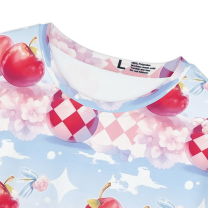 Apple Bapple Women's Short Sleeve Shirt (AOP)