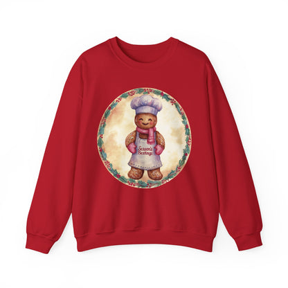 Gingerbread Baker Unisex Heavy Blend™ Crewneck Sweatshirt