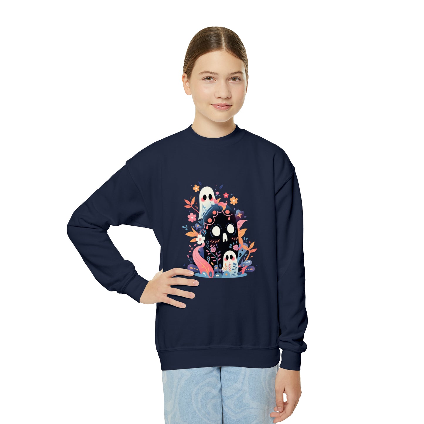 Ghosties Youth Crewneck Sweatshirt