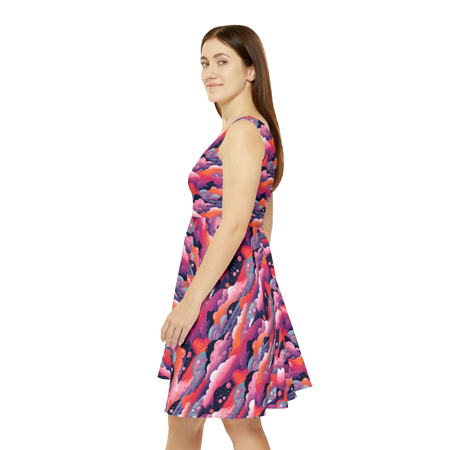 Cosmic Whimsy Women's Skater Dress (AOP)