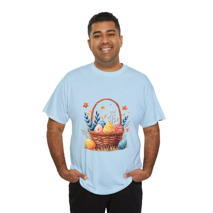 Easter Basket Unisex Heavy Cotton Tee
