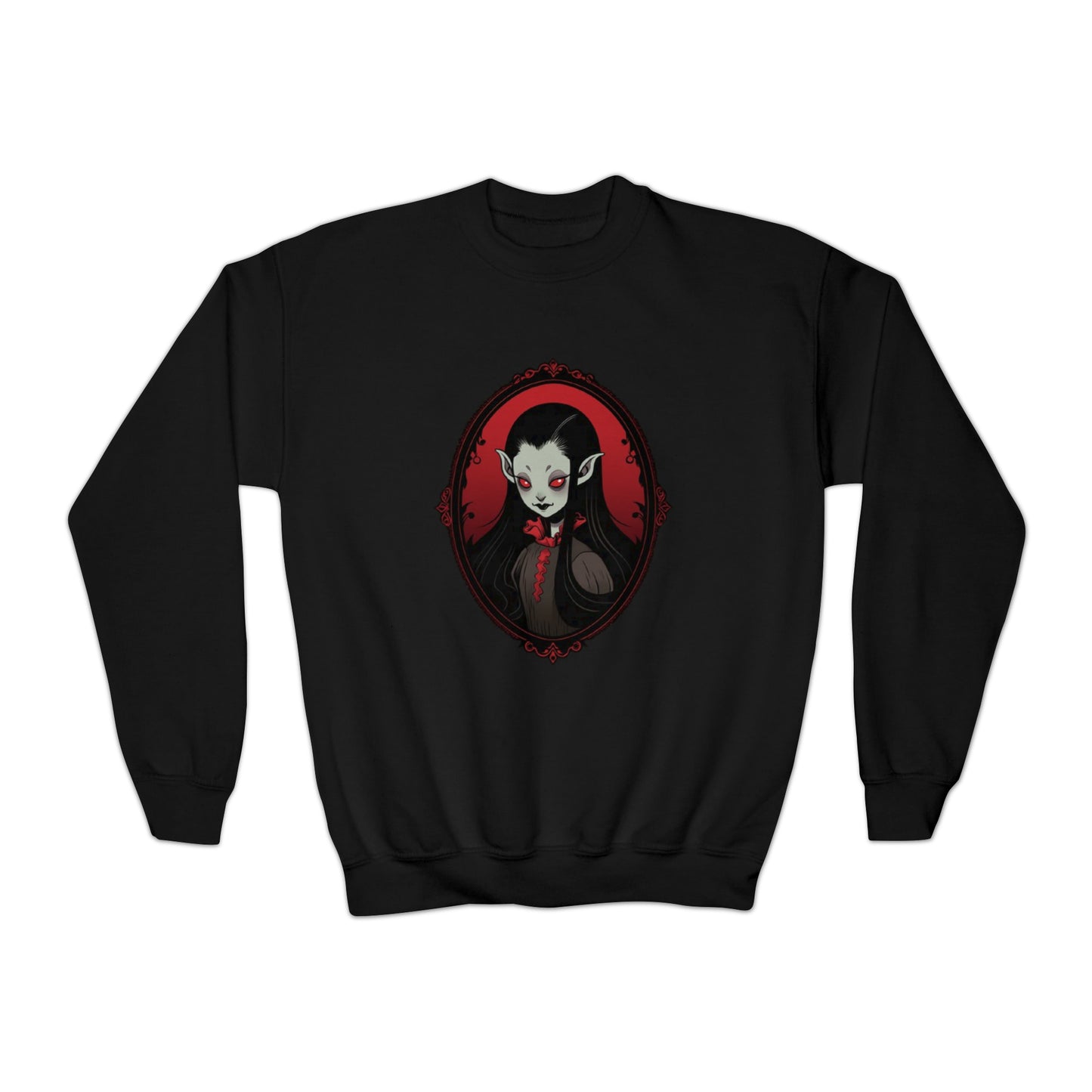 Cameo Vamp Youth Crewneck Sweatshirt