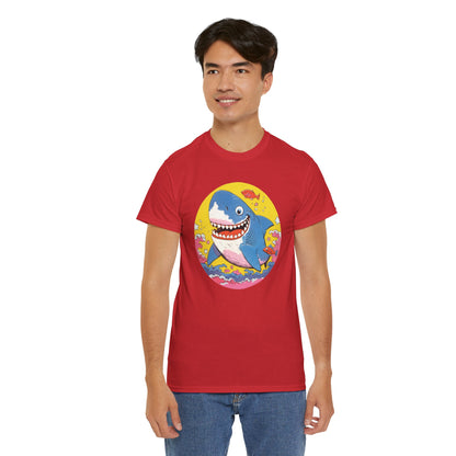 Shark Unisex Heavy Cotton Tee