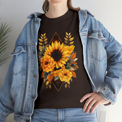 Sunflowers Unisex Heavy Cotton Tee