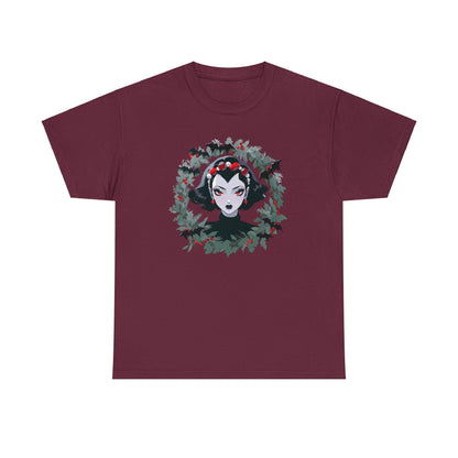 Vampire Wreath Unisex Heavy Cotton Tee