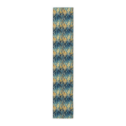 Basket Weave Table Runner (Cotton, Poly)
