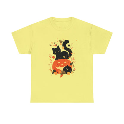Spooky Kitty Unisex Heavy Cotton Tee