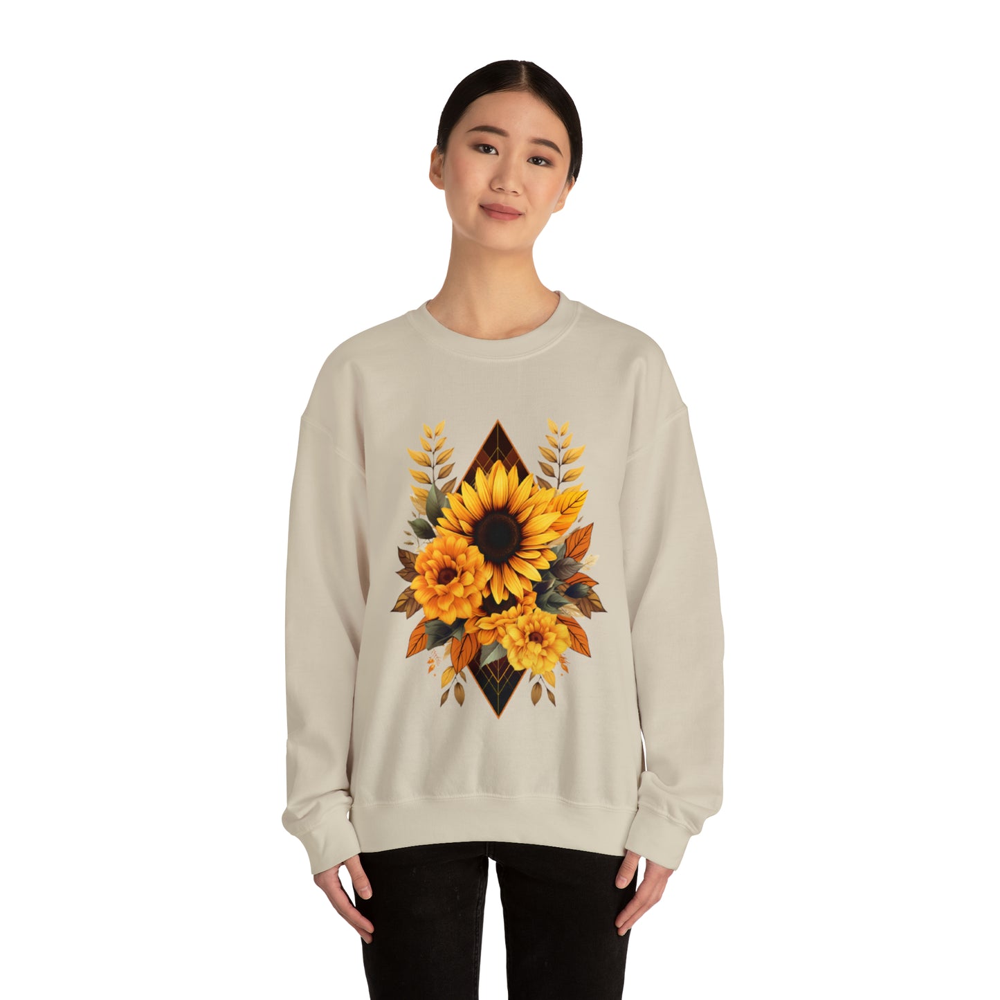 Sunflowers Unisex Heavy Blend™ Crewneck Sweatshirt
