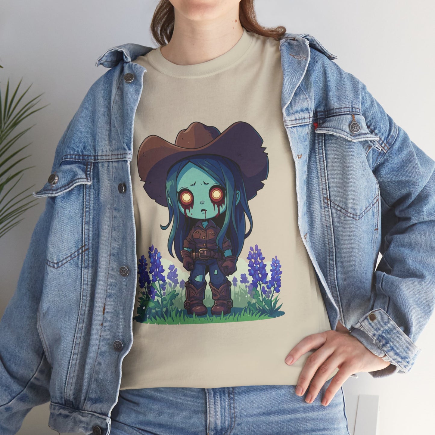 Texas Zombie Unisex Heavy Cotton Tee