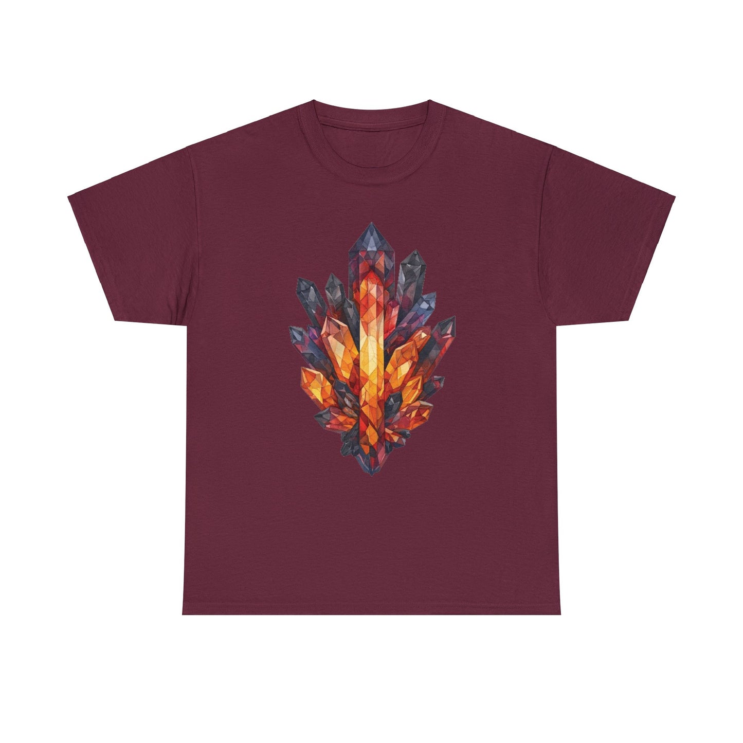 Volcanic Crystal Cluster Unisex Heavy Cotton Tee