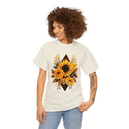 Sunflowers Unisex Heavy Cotton Tee