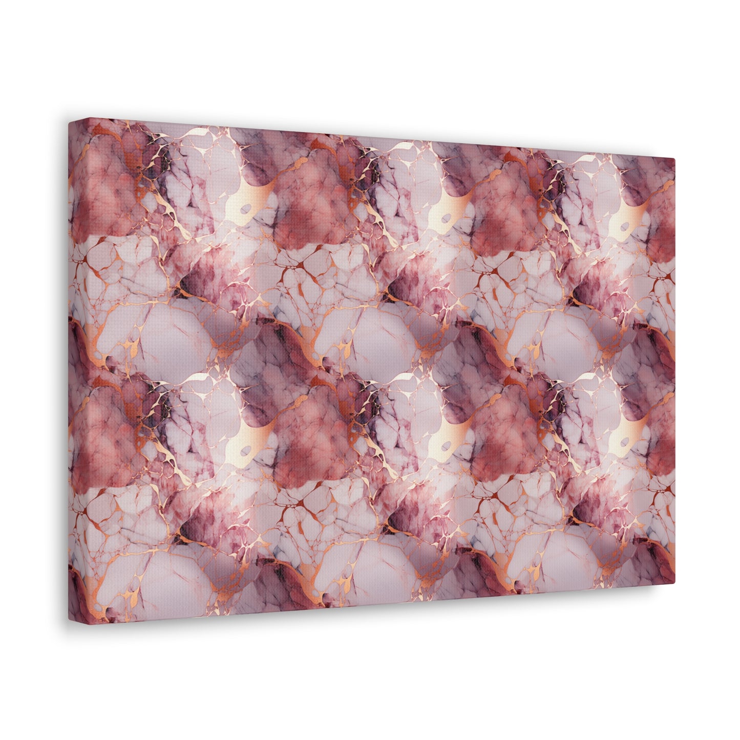 Rose Gold Marble Canvas Gallery Wrap