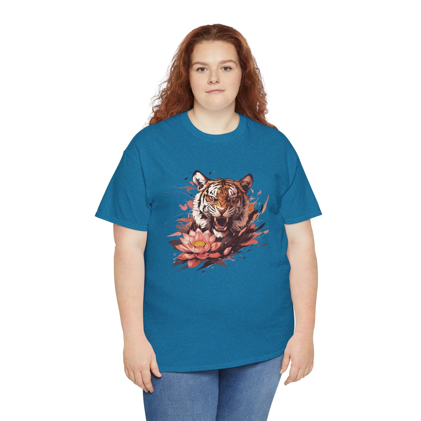 Lotus Tiger Unisex Heavy Cotton Tee