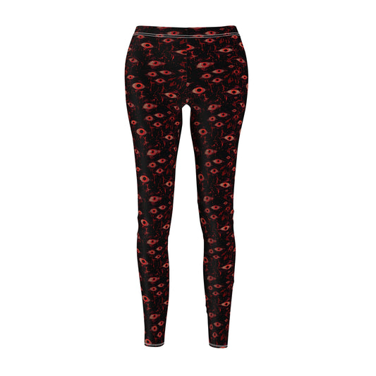 Watcher Women's Cut & Sew Casual Leggings (AOP)