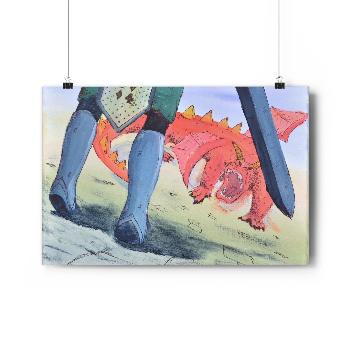 "Attack of Opportunity" - acrylic art print