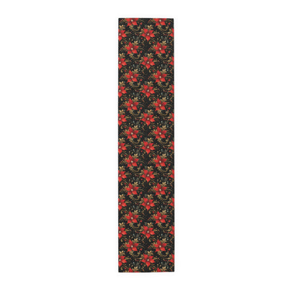 Pretty Poinsettias Table Runner (Cotton, Poly)