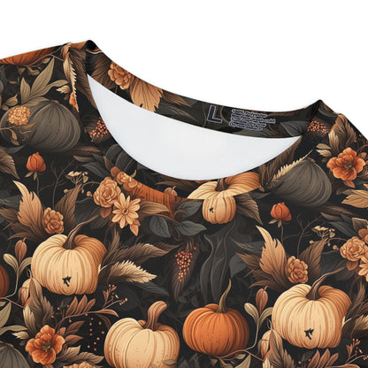 Pumpkin Harvest Women's Short Sleeve Shirt (AOP)
