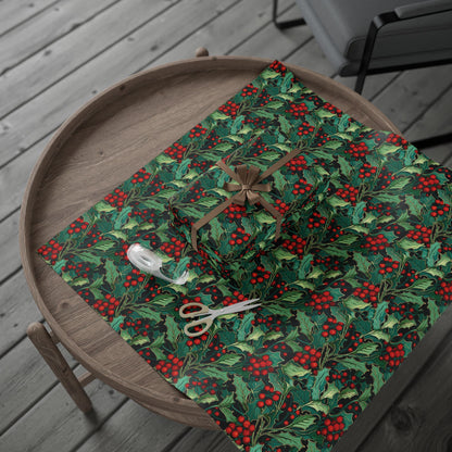 Holly Wrapping Papers