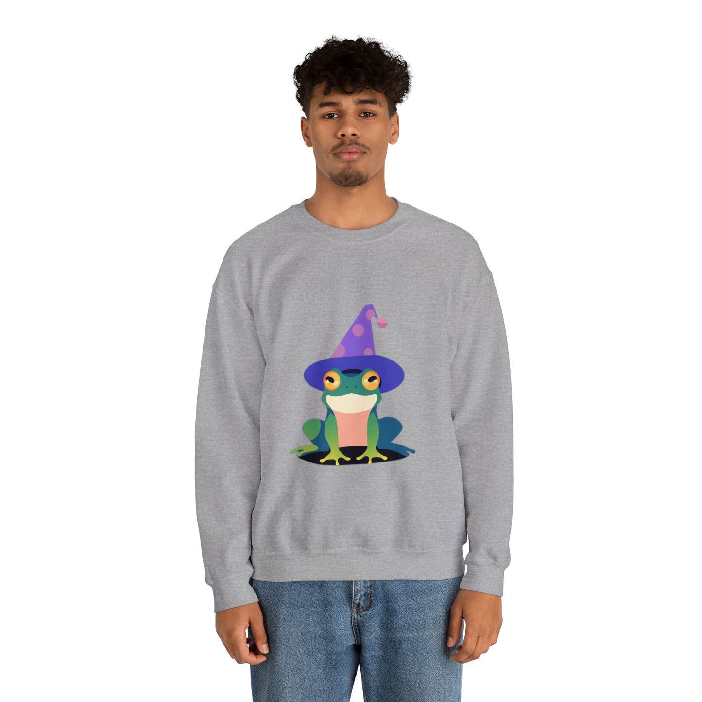 Wizard Frog Unisex Heavy Blend™ Crewneck Sweatshirt