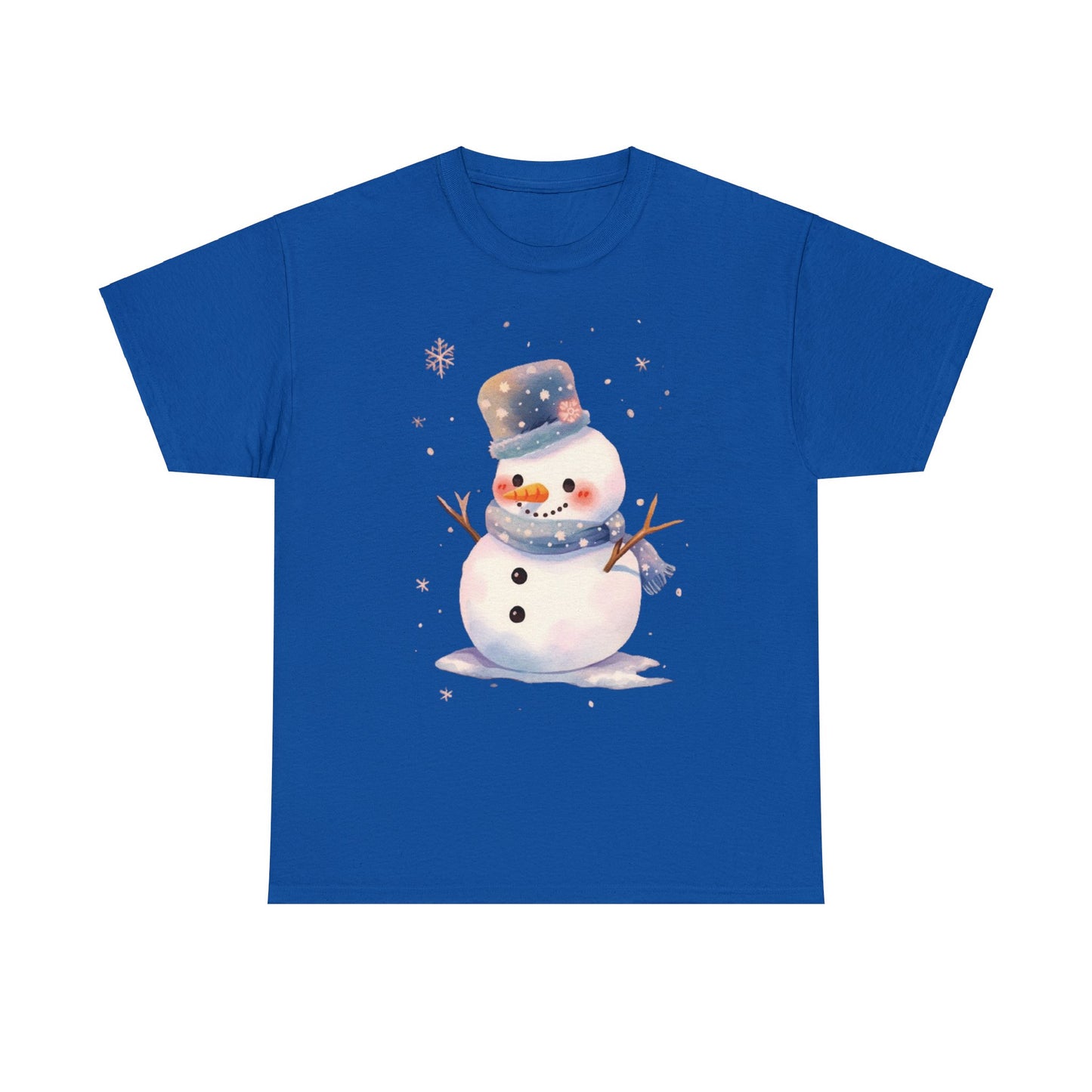 Snowman Unisex Heavy Cotton Tee