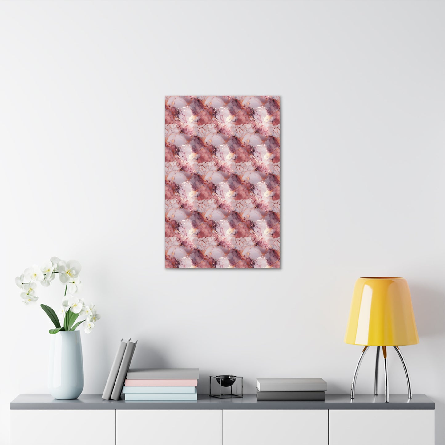 Rose Gold Marble Canvas Gallery Wrap