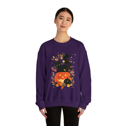 Spooky Kitty Unisex Heavy Blend™ Crewneck Sweatshirt