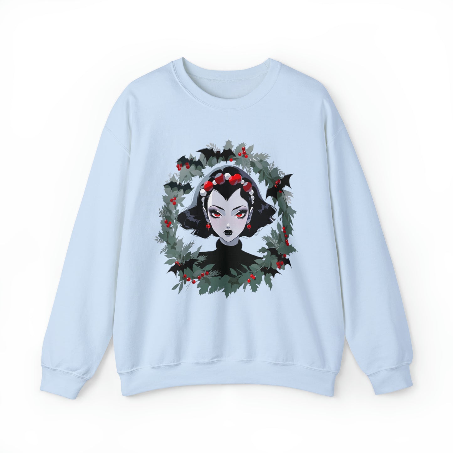 Vampire Wreath Unisex Heavy Blend™ Crewneck Sweatshirt