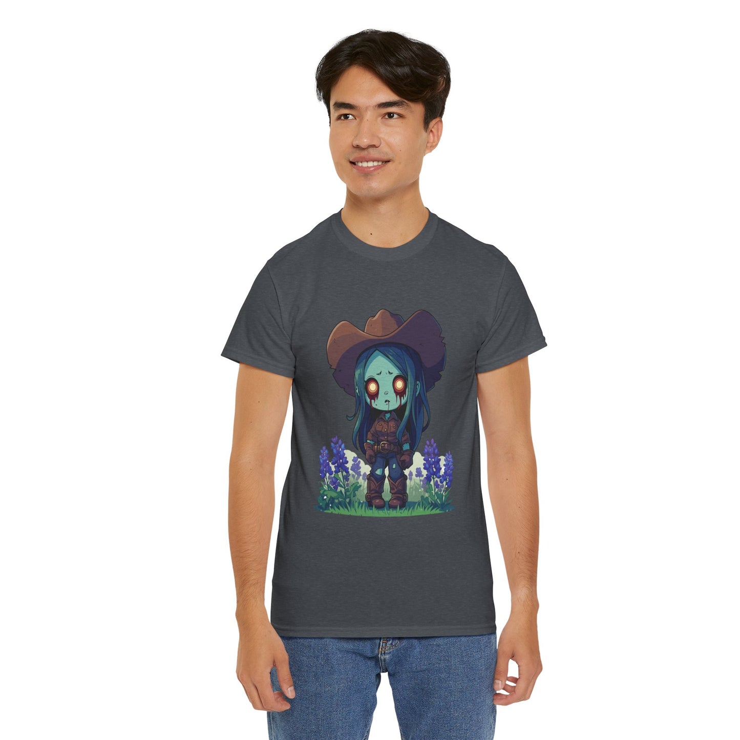 Texas Zombie Unisex Heavy Cotton Tee