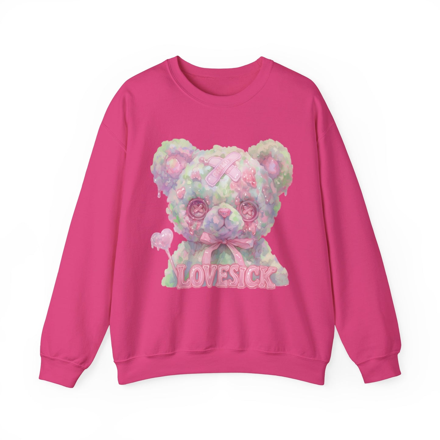Lovesick Bear Unisex Heavy Blend™ Crewneck Sweatshirt