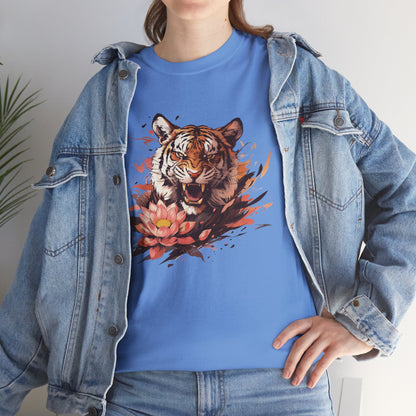 Lotus Tiger Unisex Heavy Cotton Tee