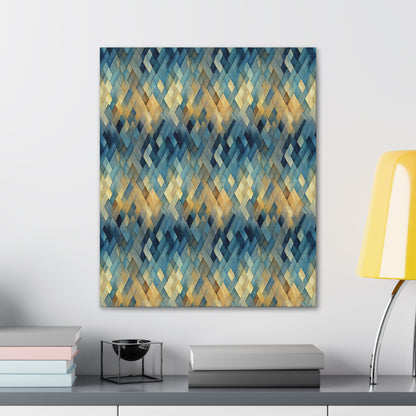 Basket Weave Canvas Gallery Wrap