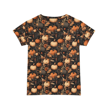 Pumpkin Harvest Women's Short Sleeve Shirt (AOP)
