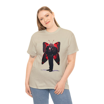 Mothman Unisex Heavy Cotton Tee