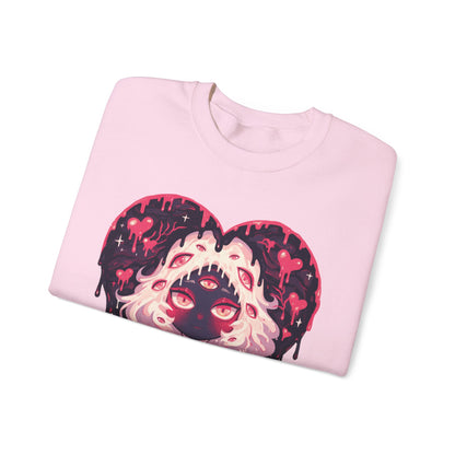 Melty Heart Unisex Heavy Blend™ Crewneck Sweatshirt