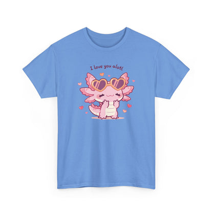 I Love You Alotl Unisex Heavy Cotton Tee