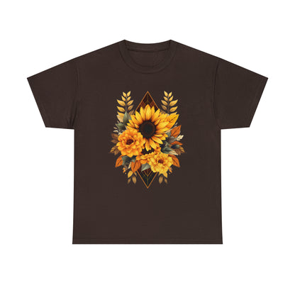 Sunflowers Unisex Heavy Cotton Tee
