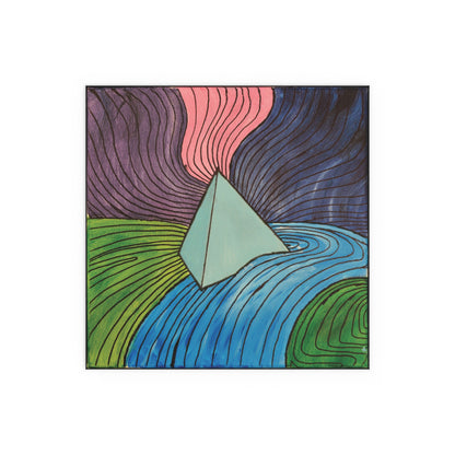 "It All Started Here, Where The Prism Landed" - acrylic art print