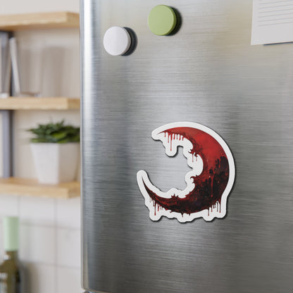 Blood Moon Die-Cut Magnets