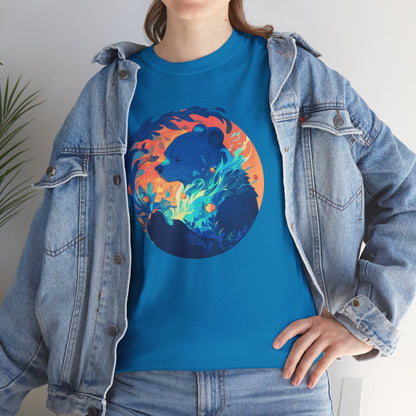 Elemental Bear Unisex Heavy Cotton Tee