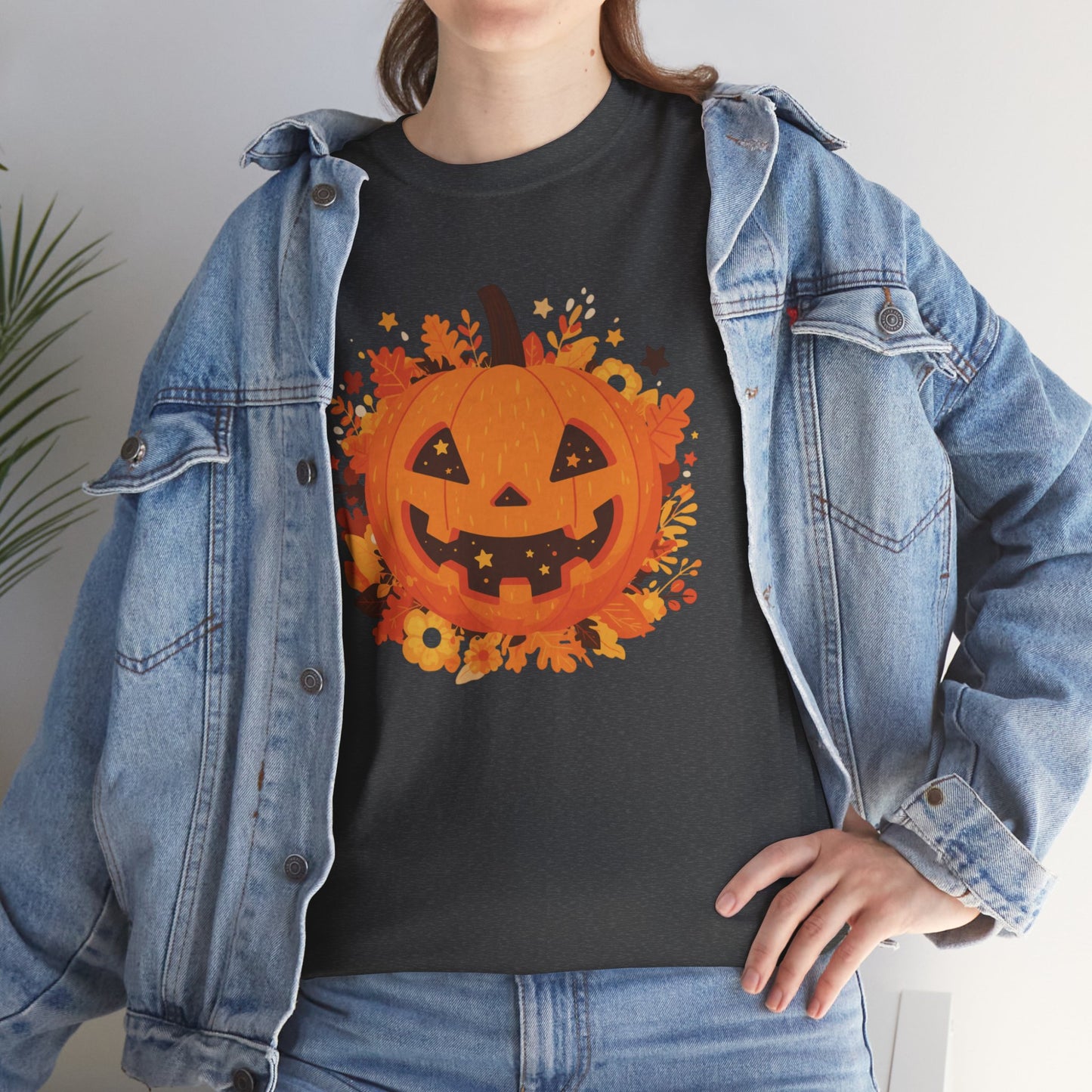 Jack-O-Lantern Unisex Heavy Cotton Tee