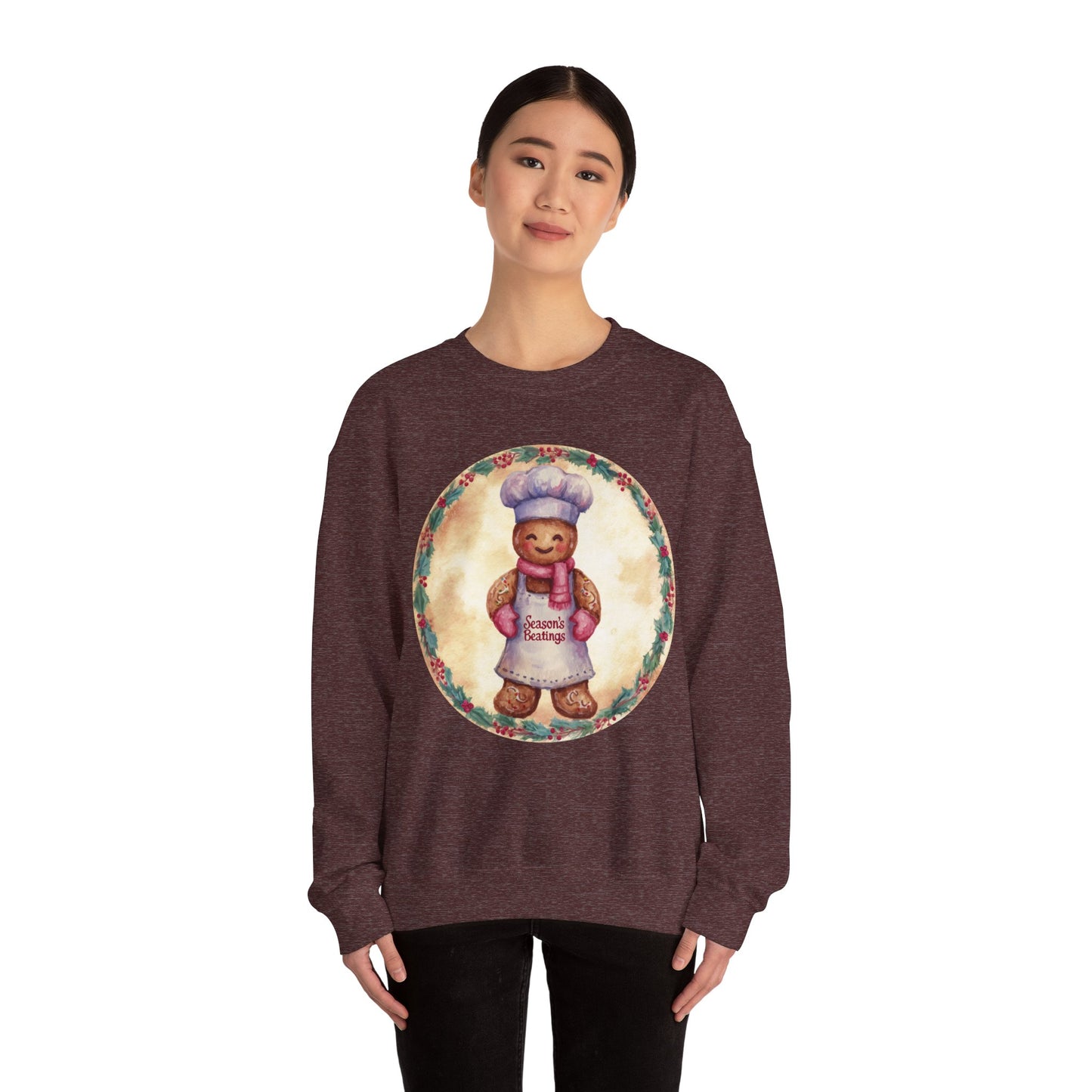 Gingerbread Baker Unisex Heavy Blend™ Crewneck Sweatshirt