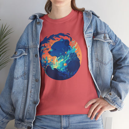 Elemental Bear Unisex Heavy Cotton Tee