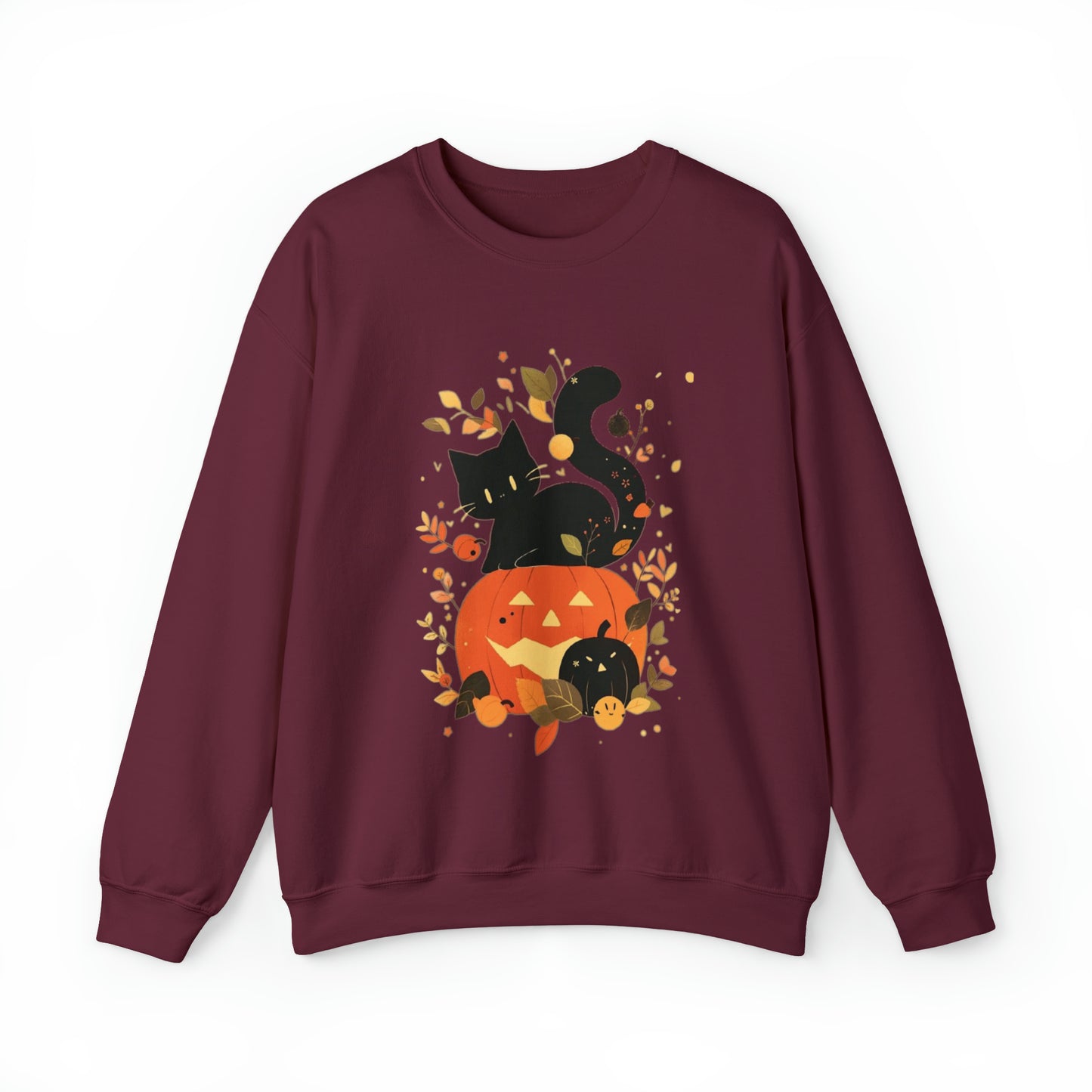 Spooky Kitty Unisex Heavy Blend™ Crewneck Sweatshirt