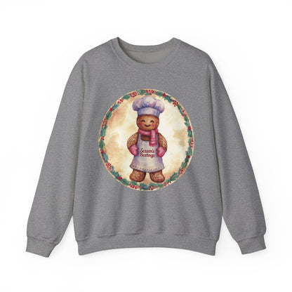 Gingerbread Baker Unisex Heavy Blend™ Crewneck Sweatshirt