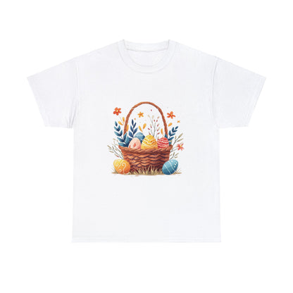 Easter Basket Unisex Heavy Cotton Tee