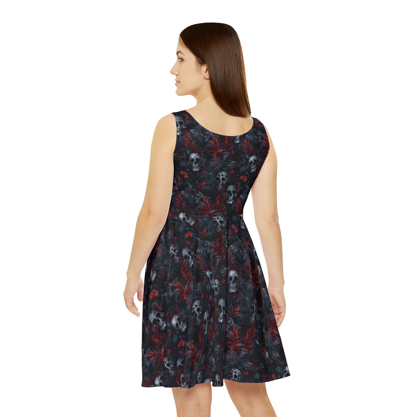 Hawaiian Gothic Women's Skater Dress (AOP)