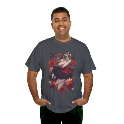 Ballet Cat Unisex Heavy Cotton Tee