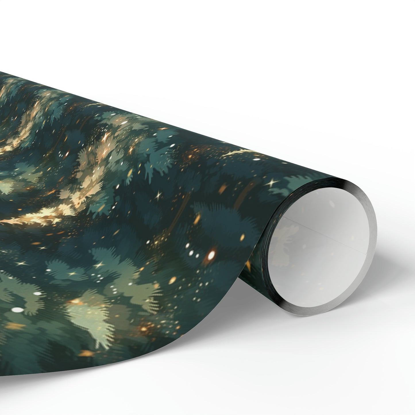 Twinkling Trees Wrapping Papers