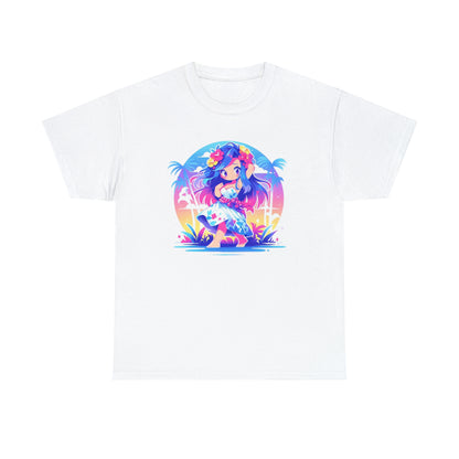 Hula Girl Unisex Heavy Cotton Tee